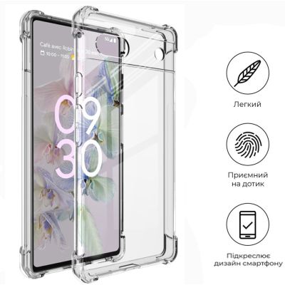     BeCover Anti-Shock Pixel 6A Clear (709336) -  5