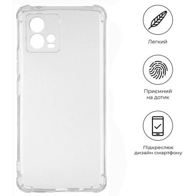     BeCover Anti-Shock Motorola Moto G72 Clear (709317) -  4