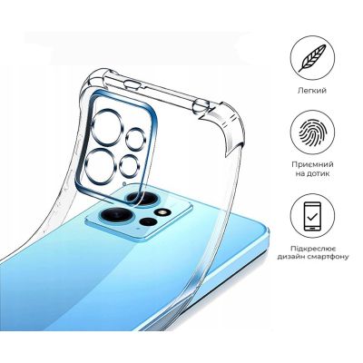     BeCover Anti-Shock Xiaomi Redmi Note 12 4G Clear (709325) -  6