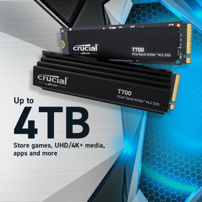  SSD M.2 2280 4TB T700 Micron (CT4000T700SSD3) -  2