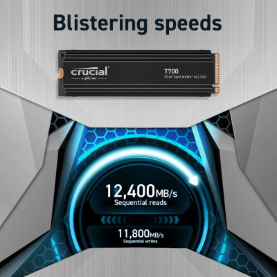 SSD  Crucial T700 4TB  M.2 2280 (CT4000T700SSD3) -  4