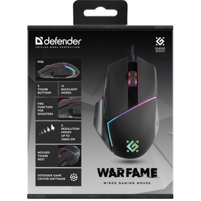  Defender Warfame GM-880L USB Black (52880) -  5