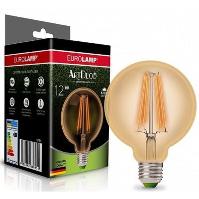  Eurolamp G95 12W E27 4000K (LED-G95-12274(Amber)) -  1