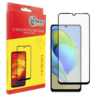   Dengos Full Glue ZTE Blade V40 Vita (black) (TGFG-285) -  1