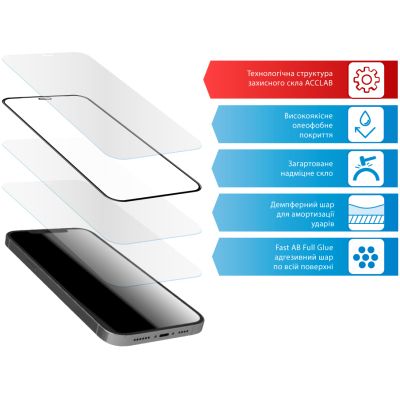   ACCLAB Full Glue Samsung A54 5G (1283126559860) -  3