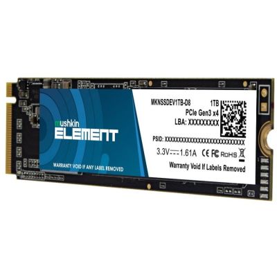 SSD  Mushkin Element 1TB M.2 2280 (MKNSSDEV1TB-D8) -  3