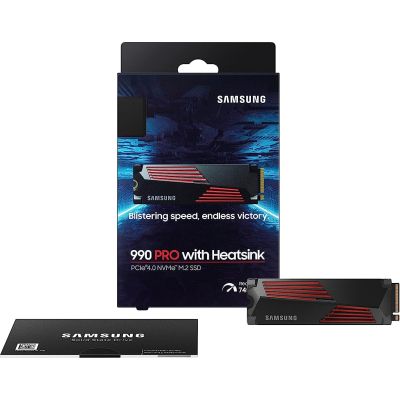 SSD  Samsung 990 Pro 2TB M.2 2280 (MZ-V9P2T0GW) -  3