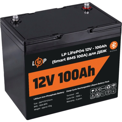     LiFePo4 LogicPower 12.8V - 100 Ah (1280Wh) (20197) -  2