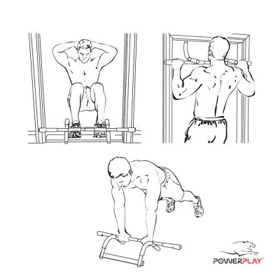  PowerPlay 4129 Pull Up Pro Black   (PP_4129) -  5