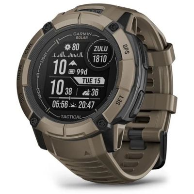 - Garmin Instinct 2X, Solar, Tactical Edition, Coyote Tan, GPS (010-02805-02) -  1