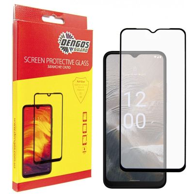   Dengos Full Glue Nokia C32 (black) (TGFG-306) -  1