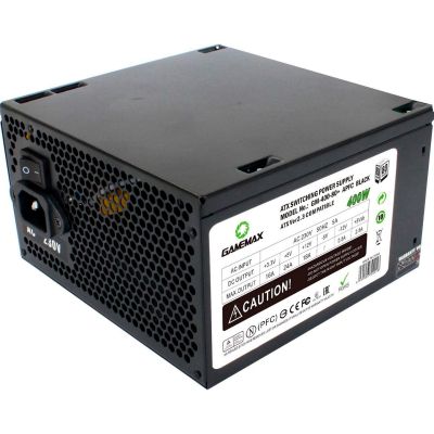   Gamemax GM-400-80+APFC Black -  1