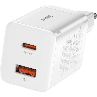   Baseus Super Si Pro C+U 30W (CCSUPP-E02) white (948117) -  1