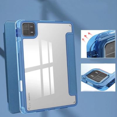    BeCover TPU Edge stylus mount Xiaomi Mi Pad 6 / 6 Pro 11" Blue (709559) -  6