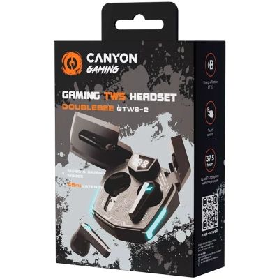  Canyon Doublebee GTWS-2 Gaming Black (CND-GTWS2B) -  6