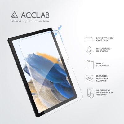   ACCLAB Full Glue Samsung Galaxy TAB A8 2021/X200/X205 10.5" (1283126575600) -  4