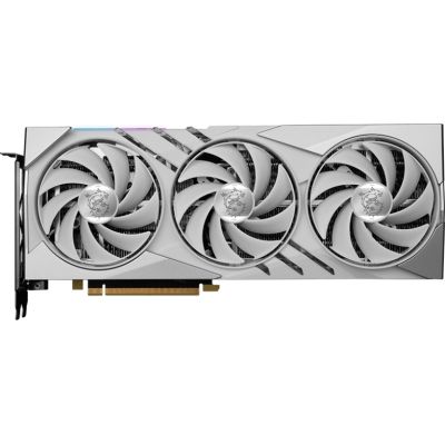  MSI GeForce RTX4060Ti 16Gb GAMING X SLIM WHITE (RTX 4060 Ti GAMING X SLIM WHITE 16G) -  1