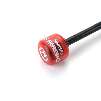    RushFPV Cherry II SMA Ultra Extended RHCP Transparent Red (DC16R) -  2