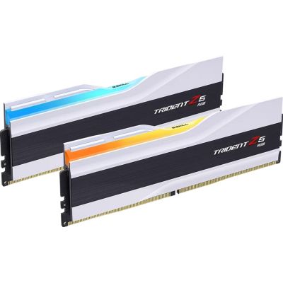     DDR5 64GB (2x32GB) 6000 MHz Trident Z5 RGB G.Skill (F5-6000J3040G32GX2-TZ5RW) -  2