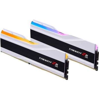  '  ' DDR5 64GB (2x32GB) 6000 MHz Trident Z5 RGB G.Skill (F5-6000J3040G32GX2-TZ5RW) -  3