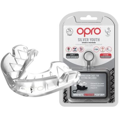  Opro Silver  ( 11+) Clear (art.102502006) (Silver_Clear) -  1