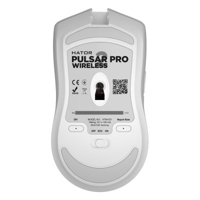  Hator Pulsar 2 PRO Wireless White (HTM-531) -  5