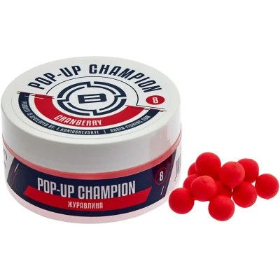  Brain fishing Champion Pop-Up ranberry () 12mm 34g (1858.21.79) -  1