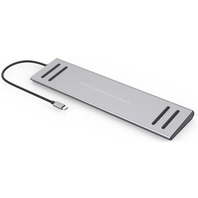 - XoKo 14-in-1 Dock USB-C (HDMI/VGA/USB3.0/.../USB-C PD/RJ45/..) (XK-AC1400-SL) -  4