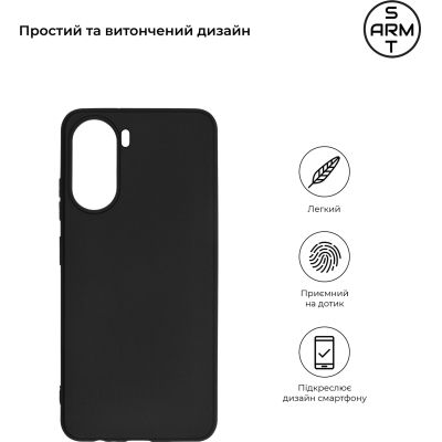     Armorstandart Matte Slim Fit ZTE Blade V40 Design Black (ARM68825) -  2