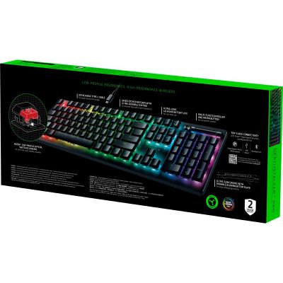  Razer DeathStalker V2 Pro Wireless Red Switch RU Black (RZ03-04360800-R3M1) -  8