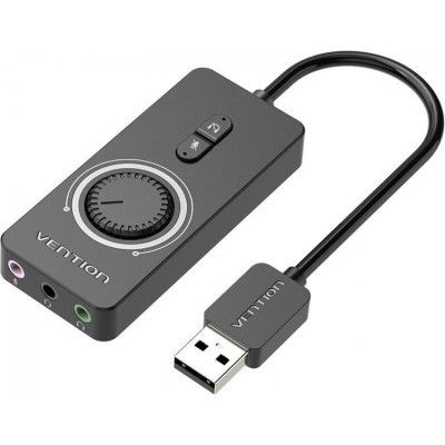     Vention Audio USB 33,5mm jack 0.15m Volume Control (CDRBB) -  1