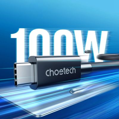   USB-C to USB-C 0.8m USB 4 100W 8K HDR Choetech (A3010) -  3