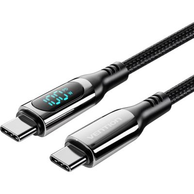   USB-C to USB-C1.2m 3.1 100W Display Zinc Alloy Vention (TAYBAV) -  1