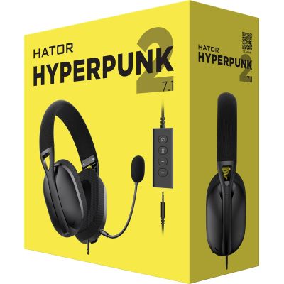  HATOR Hyperpunk 2 USB 7.1 Black (HTA-845) -  6