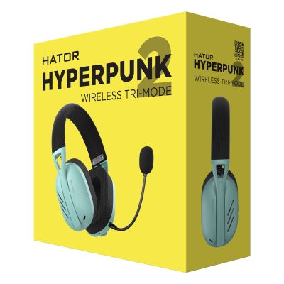  HATOR Hyperpunk 2 Wireless Tri-mode Black/Mint (HTA-858) -  6