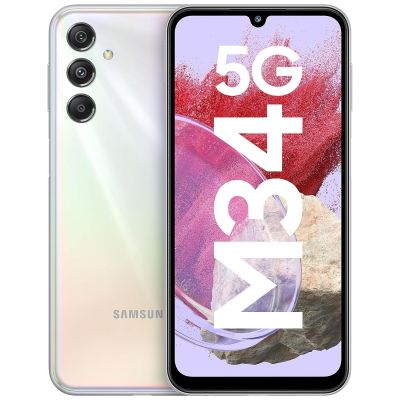  Samsung Galaxy M34 5G SM-M346 8/128GB Dual Sim Silver (SM-M346BZSGSEK) -  1