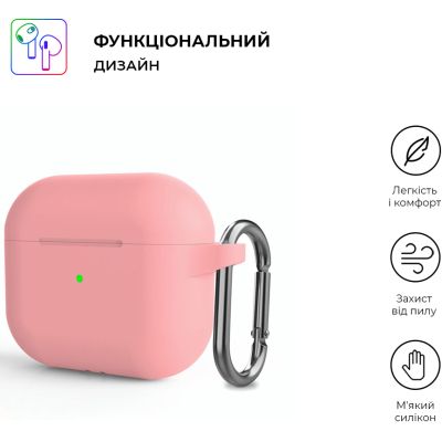    Armorstandart Hang Case  Apple AirPods 3 Pink (ARM60320) -  2