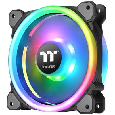    ThermalTake Riing Trio 12 RGB Radiator Fan TT Premium Edition (3-Fan Pack) (CL-F072-PL12SW-A) -  2