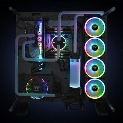    ThermalTake Riing Trio 12 RGB Radiator Fan TT Premium Edition (3-Fan Pack) (CL-F072-PL12SW-A) -  6