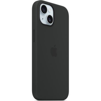     Apple iPhone 15 Silicone Case with MagSafe Black (MT0J3ZM/A) -  6