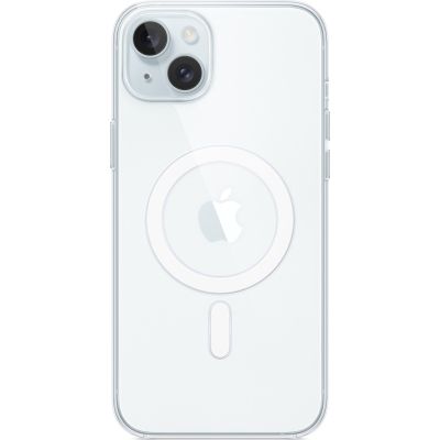     Apple iPhone 15 Plus Clear Case with MagSafe (MT213ZM/A) -  1