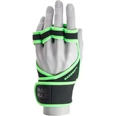    MadMax MFG-303 MAXGRIP Neoprene Wraps Black/Grey L/XL (MFA-303_L/XL) -  1