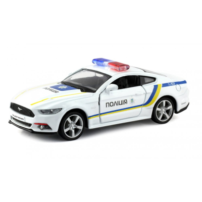  Uni-Fortune Ford Mustang UKRAINIAN POLICE CAR (554029P-UKR) -  1