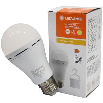  LEDVANCE  A60 8W 806Lm 2700 E27 (4099854102417) -  1