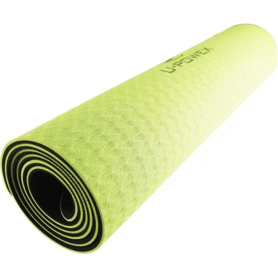    U-Powex Yoga mat Green/Black 183610.6 (UP_1000_TPE_Gr/Black) -  2