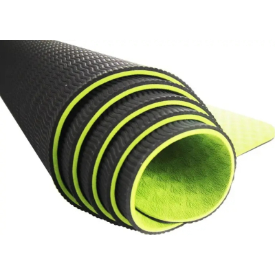    U-Powex Yoga mat Green/Black 183610.6 (UP_1000_TPE_Gr/Black) -  4