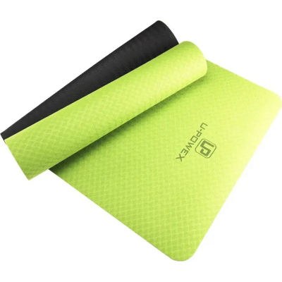    U-Powex Yoga mat Green/Black 183610.6 (UP_1000_TPE_Gr/Black) -  1