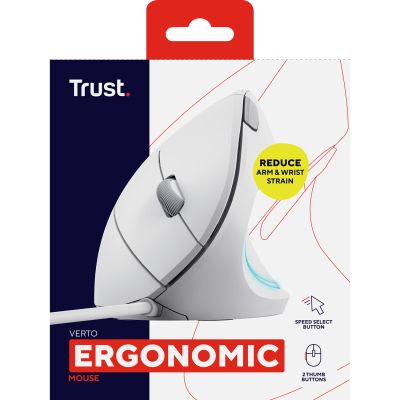  Trust Verto Ergonomic USB White (25133) -  7