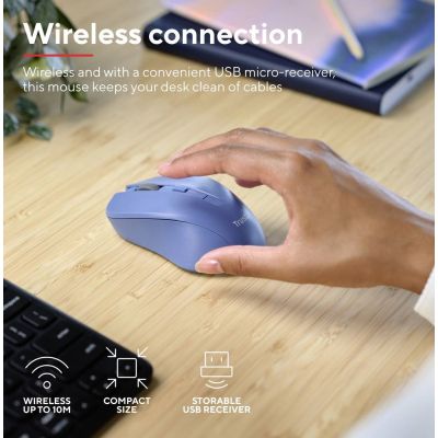  Trust Mydo Silent Wireless Blue (25041) -  5