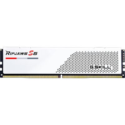  '  ' DDR5 32GB (2x16GB) 5200 MHz Ripjaws S5 White G.Skill (F5-5200J3636C16GX2-RS5W) -  3